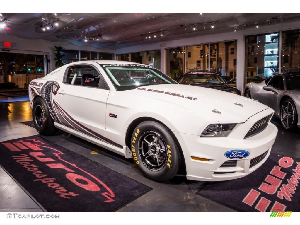 2014 Mustang Cobra Jet - White / Cobra Jet Black photo #4