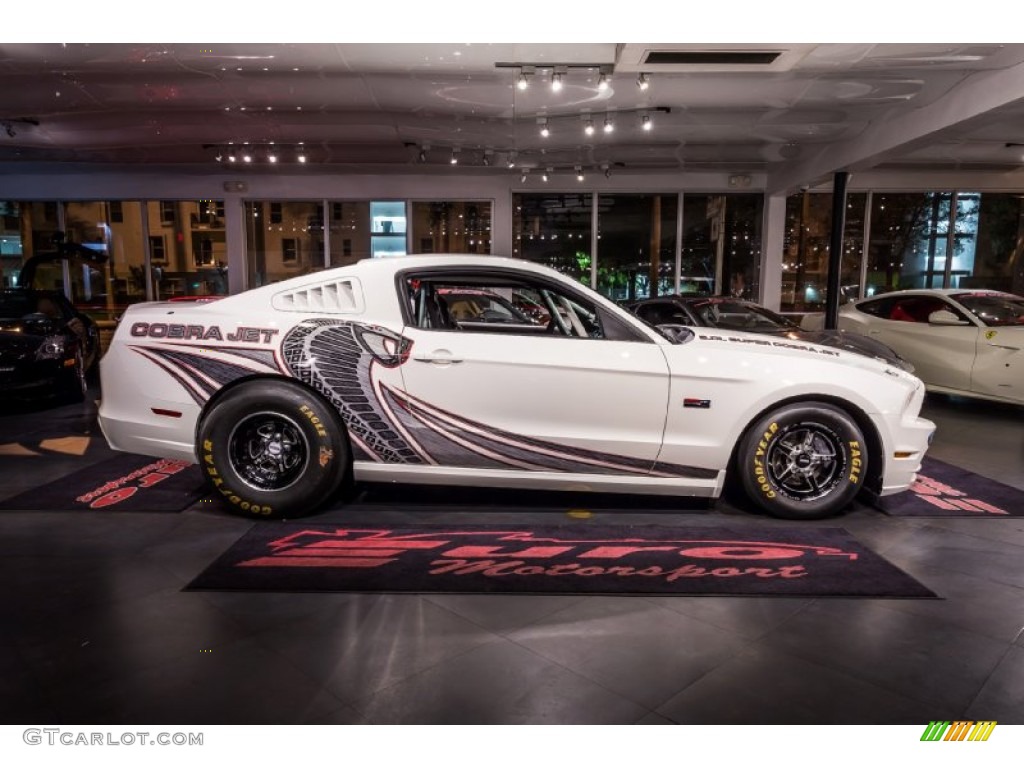 2014 Mustang Cobra Jet - White / Cobra Jet Black photo #6