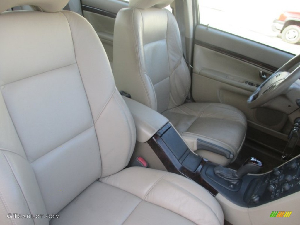 2001 S80 T6 - White / Taupe/Light Taupe photo #11