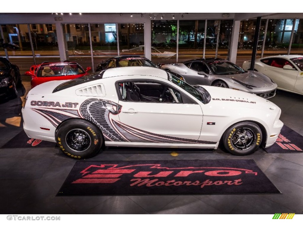 2014 Mustang Cobra Jet - White / Cobra Jet Black photo #36