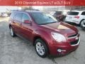 Cardinal Red Metallic 2010 Chevrolet Equinox LT