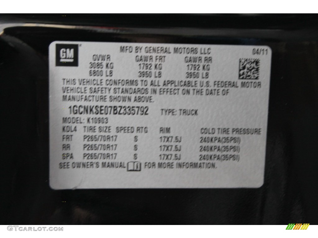 2011 Silverado 1500 LT Regular Cab 4x4 - Black / Light Titanium/Ebony photo #17