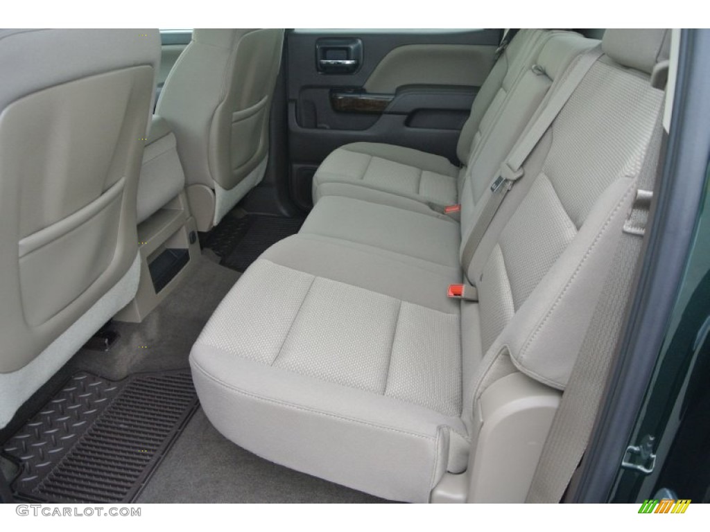 2015 Chevrolet Silverado 1500 LT Crew Cab 4x4 Rear Seat Photo #99650470
