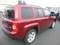 2015 Deep Cherry Red Crystal Pearl Jeep Patriot Latitude 4x4  photo #5