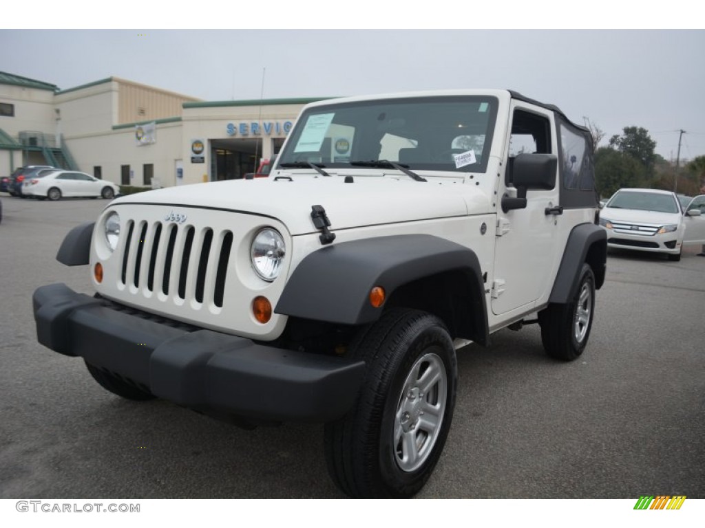 2009 Wrangler X 4x4 - Stone White / Dark Slate Gray/Medium Slate Gray photo #6
