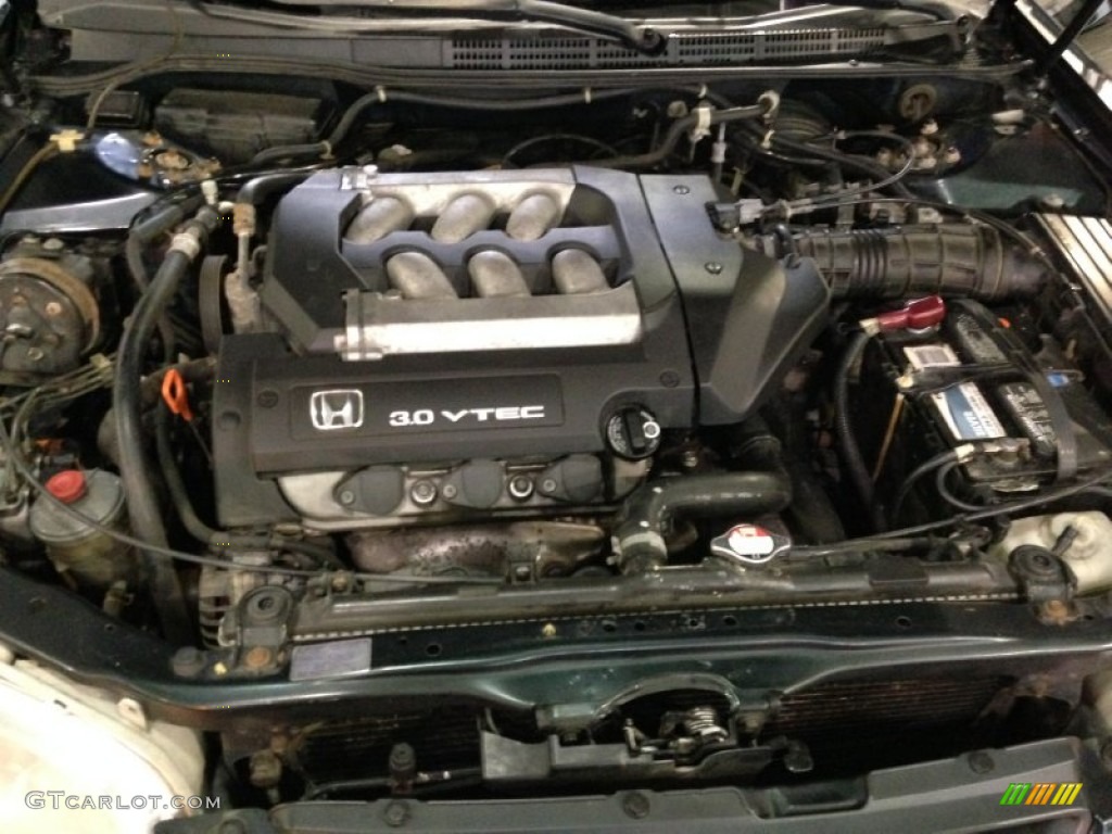 2000 Honda Accord EX V6 Coupe Engine Photos