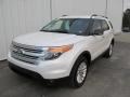 2012 White Suede Ford Explorer XLT 4WD  photo #9
