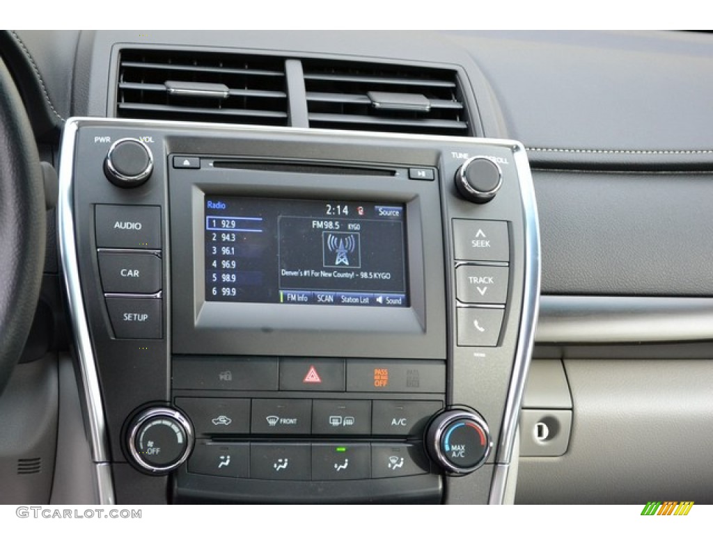 2015 Camry LE - Predawn Gray Mica / Ash photo #6
