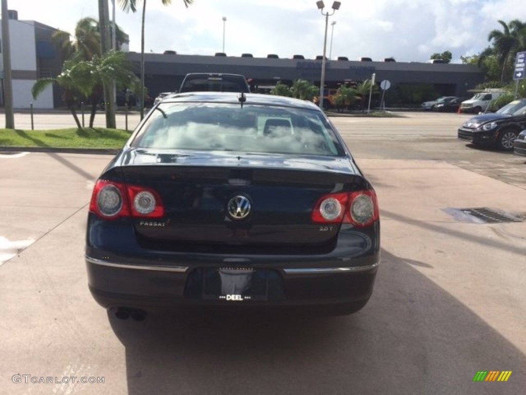 2006 Passat 2.0T Sedan - Blue Graphite Metallic / Classic Grey photo #4