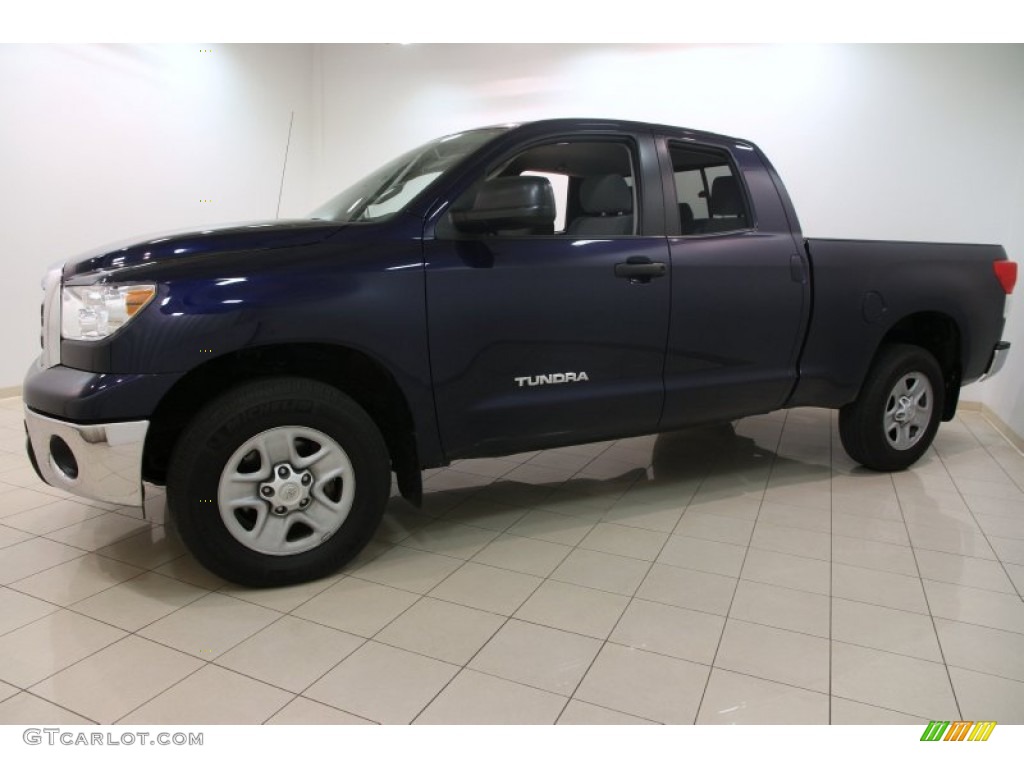 2013 Tundra Double Cab 4x4 - Nautical Blue Metallic / Graphite photo #3