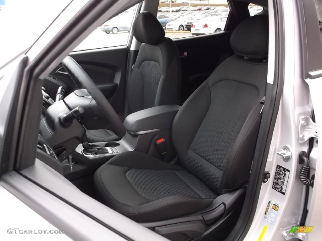 Black Interior 2015 Hyundai Tucson GLS AWD Photo #99659473