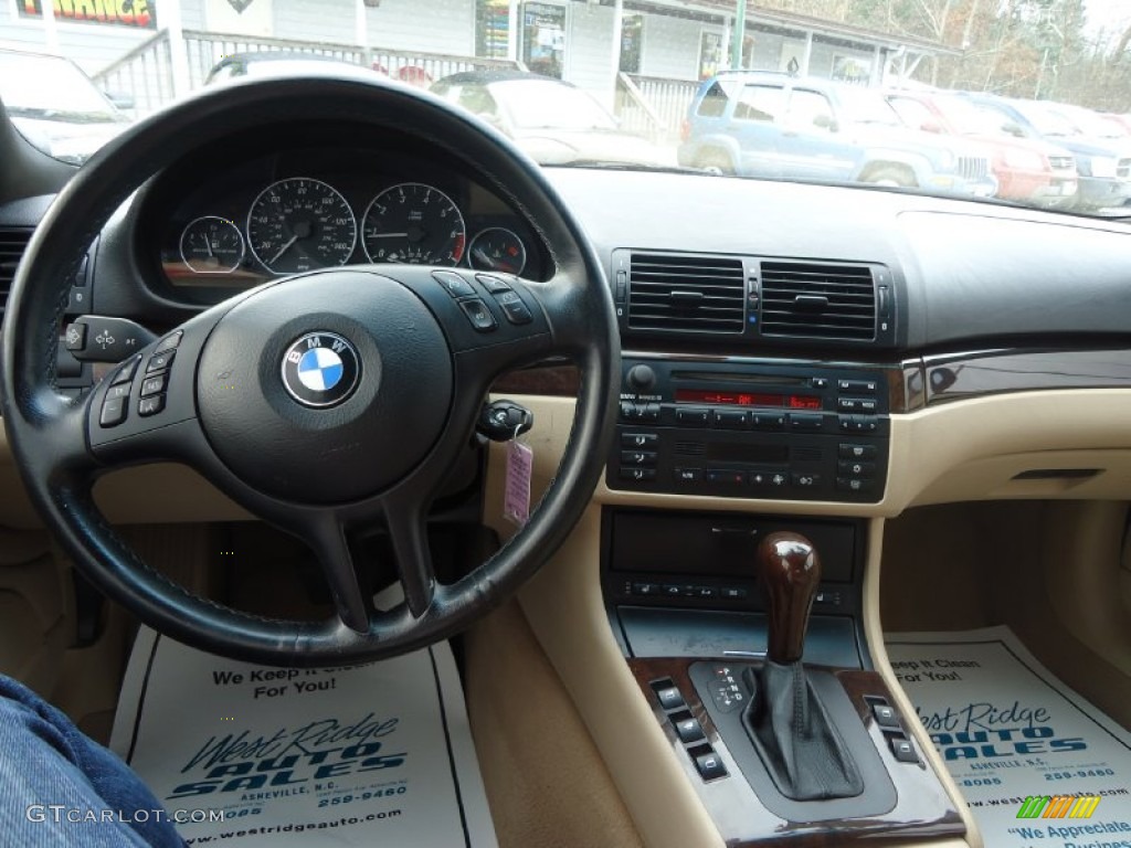 2003 3 Series 330i Convertible - Black Sapphire Metallic / Sand photo #18