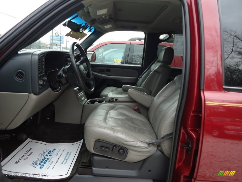 2002 Suburban 1500 LT 4x4 - Redfire Metallic / Medium Gray/Neutral photo #9