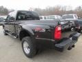 2008 Black Ford F350 Super Duty FX4 Crew Cab 4x4 Dually  photo #3