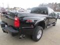 2008 Black Ford F350 Super Duty FX4 Crew Cab 4x4 Dually  photo #7