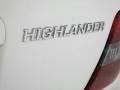Super White - Highlander V6 4WD Photo No. 36