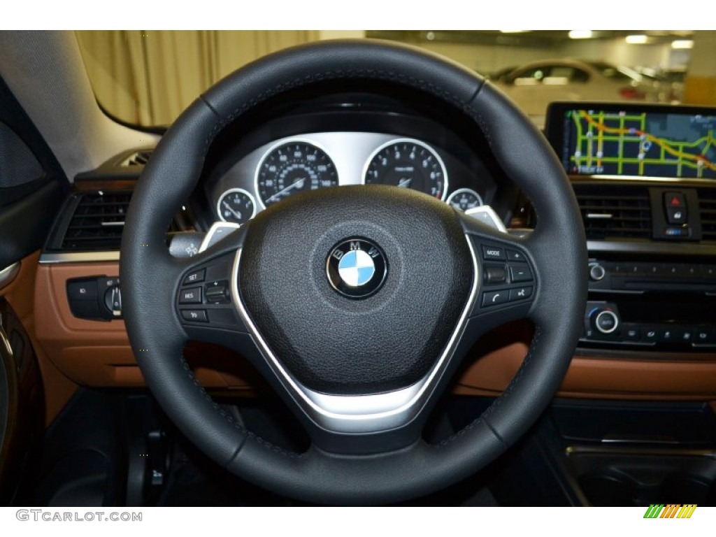 2015 4 Series 428i Coupe - Sparkling Brown Metallic / Saddle Brown photo #9