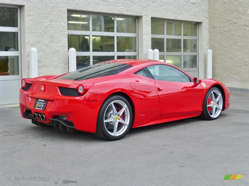 2011 458 Italia - Rosso Corsa (Red) / Beige photo #3