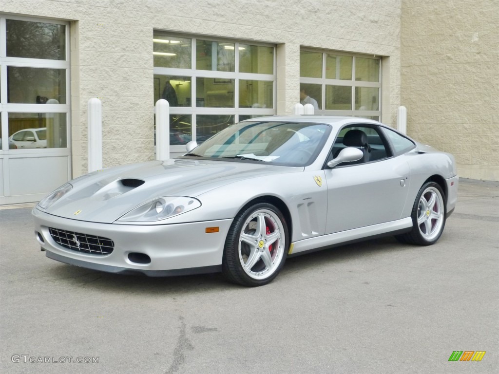 2004 575M Maranello F1 - Silver / Charcoal photo #8