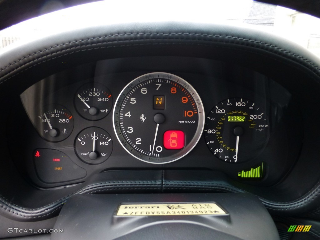 2004 Ferrari 575M Maranello F1 Gauges Photos