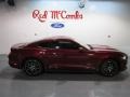 2015 Ruby Red Metallic Ford Mustang EcoBoost Coupe  photo #7