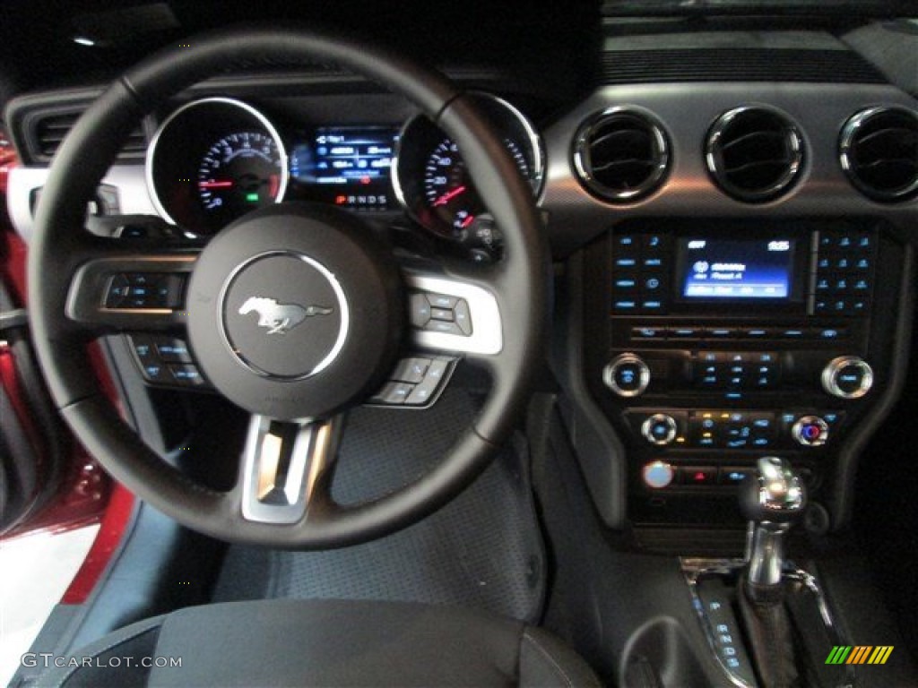 2015 Mustang EcoBoost Coupe - Ruby Red Metallic / Ebony photo #10