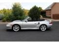 Arctic Silver Metallic - 911 Turbo Cabriolet Photo No. 12