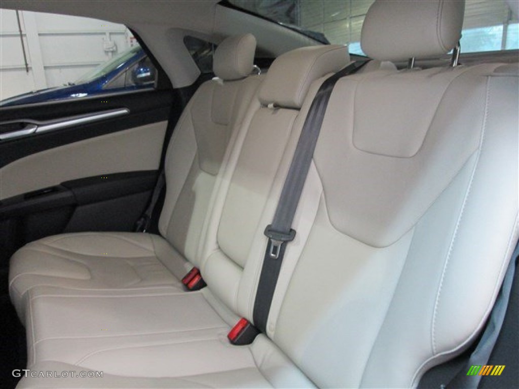 2015 Ford Fusion Hybrid Titanium Rear Seat Photos