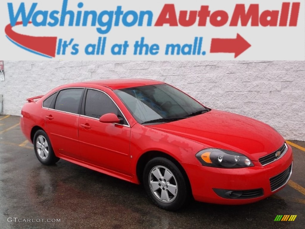 2010 Impala LT - Victory Red / Gray photo #1