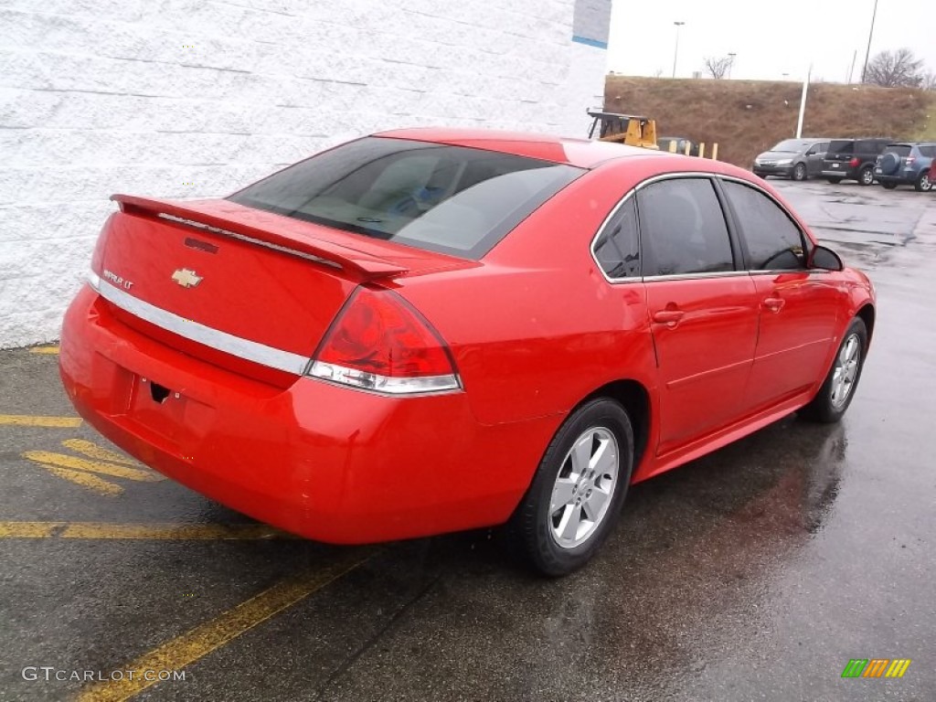 2010 Impala LT - Victory Red / Gray photo #9