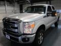 2015 Ingot Silver Ford F250 Super Duty Lariat Crew Cab 4x4  photo #3