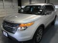 2015 Ingot Silver Ford Explorer XLT  photo #3