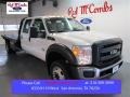 Oxford White 2015 Ford F450 Super Duty XL Crew Cab 4x4 Chassis