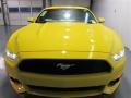 2015 Triple Yellow Tricoat Ford Mustang V6 Coupe  photo #2