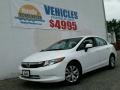 Taffeta White - Civic LX Sedan Photo No. 1