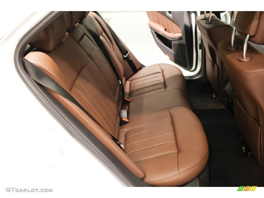 2015 E 350 4Matic Sedan - Polar White / Chestnut Brown/Black photo #15