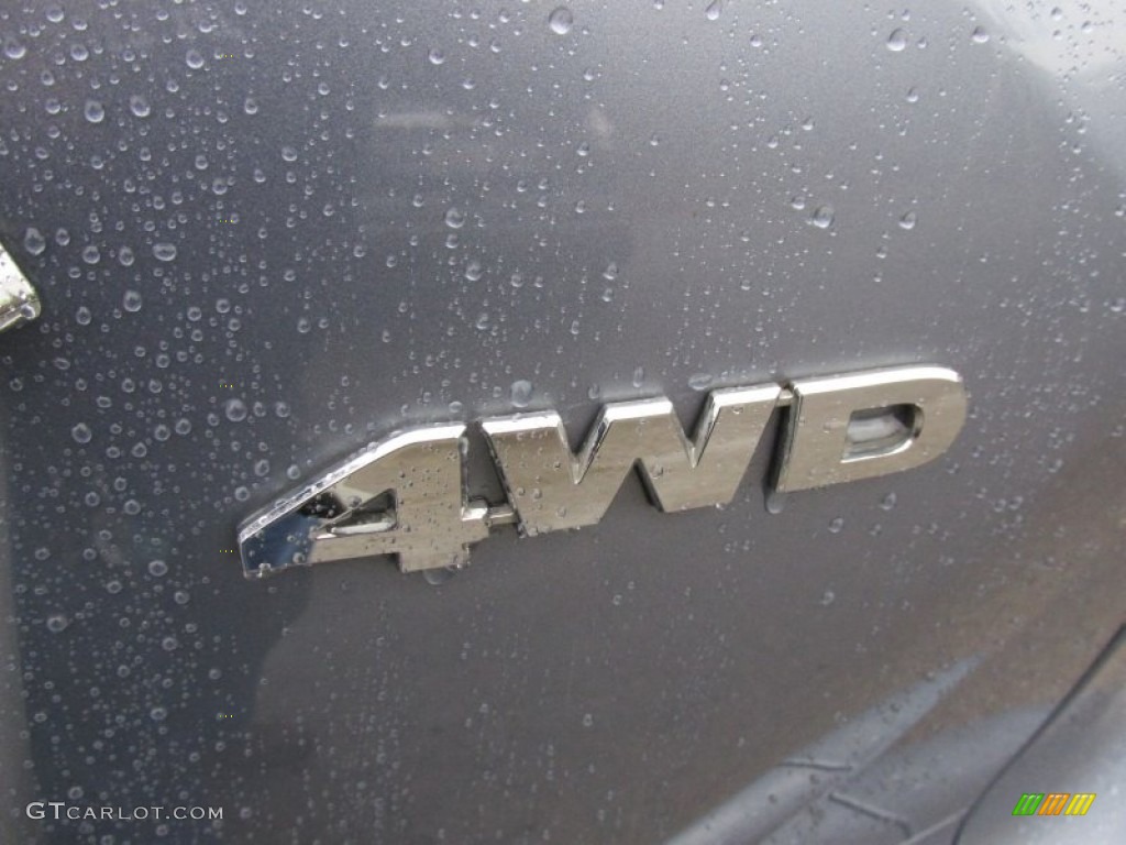 2011 CR-V EX 4WD - Glacier Blue Metallic / Gray photo #6