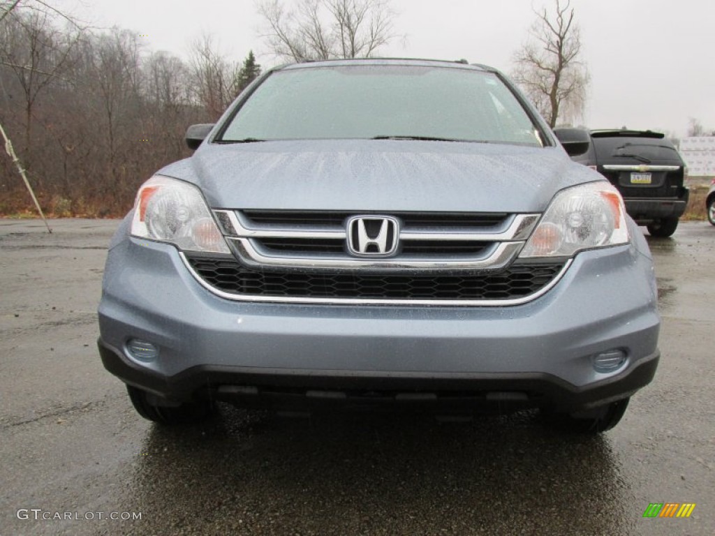 2011 CR-V EX 4WD - Glacier Blue Metallic / Gray photo #15