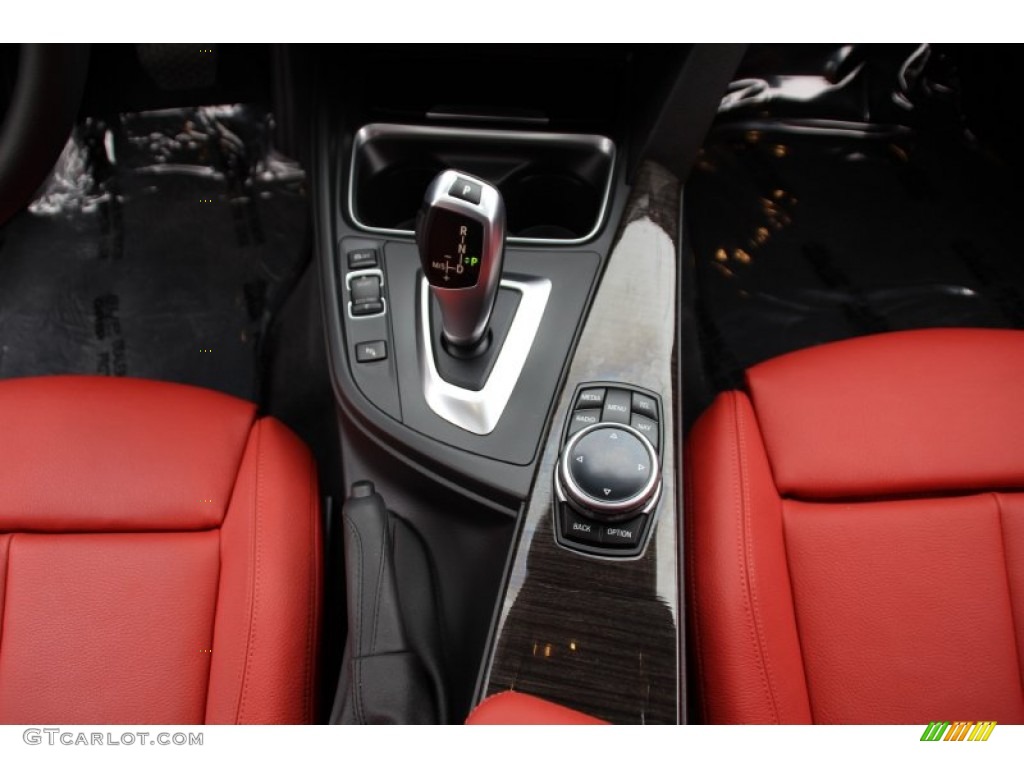2014 3 Series 335i xDrive Sedan - Mineral Grey Metallic / Coral Red/Black photo #18