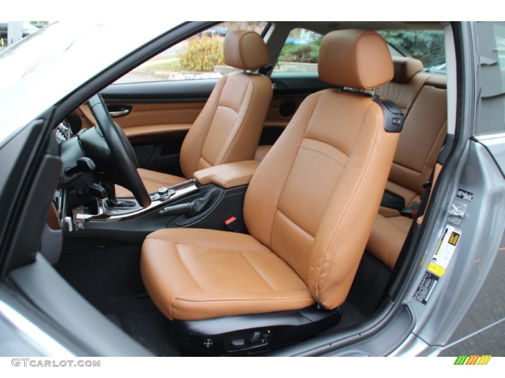 2011 3 Series 328i xDrive Coupe - Space Gray Metallic / Saddle Brown Dakota Leather photo #14