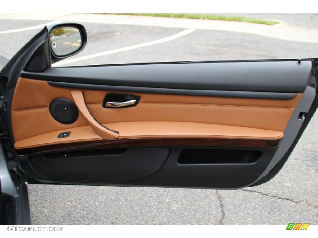 2011 3 Series 328i xDrive Coupe - Space Gray Metallic / Saddle Brown Dakota Leather photo #25