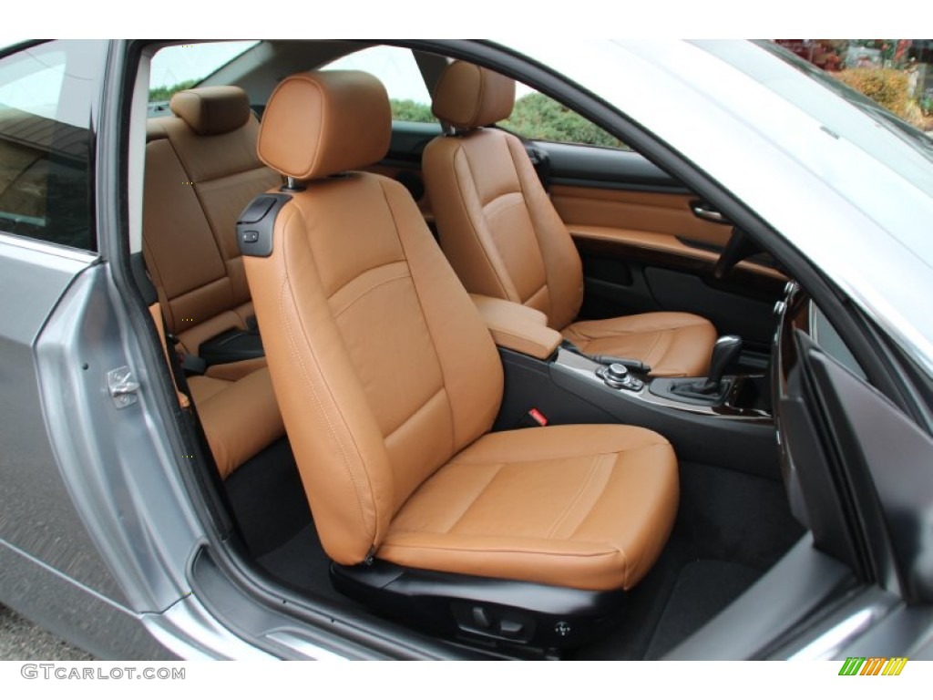 2011 3 Series 328i xDrive Coupe - Space Gray Metallic / Saddle Brown Dakota Leather photo #29