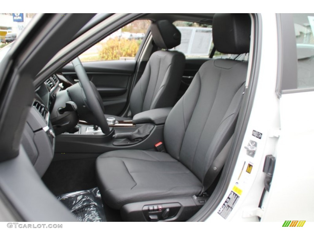 2014 3 Series 328i xDrive Sedan - Alpine White / Black photo #13