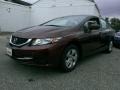 Crimson Pearl - Civic LX Sedan Photo No. 1