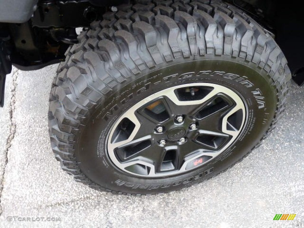 2015 Jeep Wrangler Unlimited Rubicon 4x4 Wheel Photo #99682214