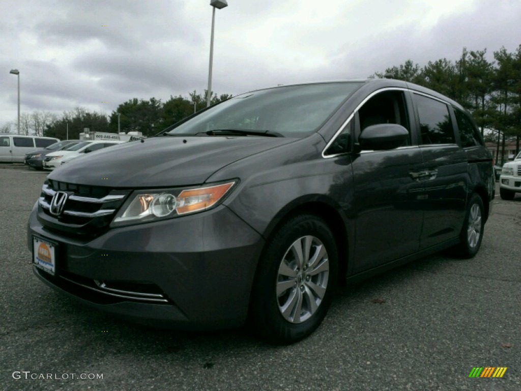 2015 Odyssey EX-L - Modern Steel Metallic / Gray photo #1