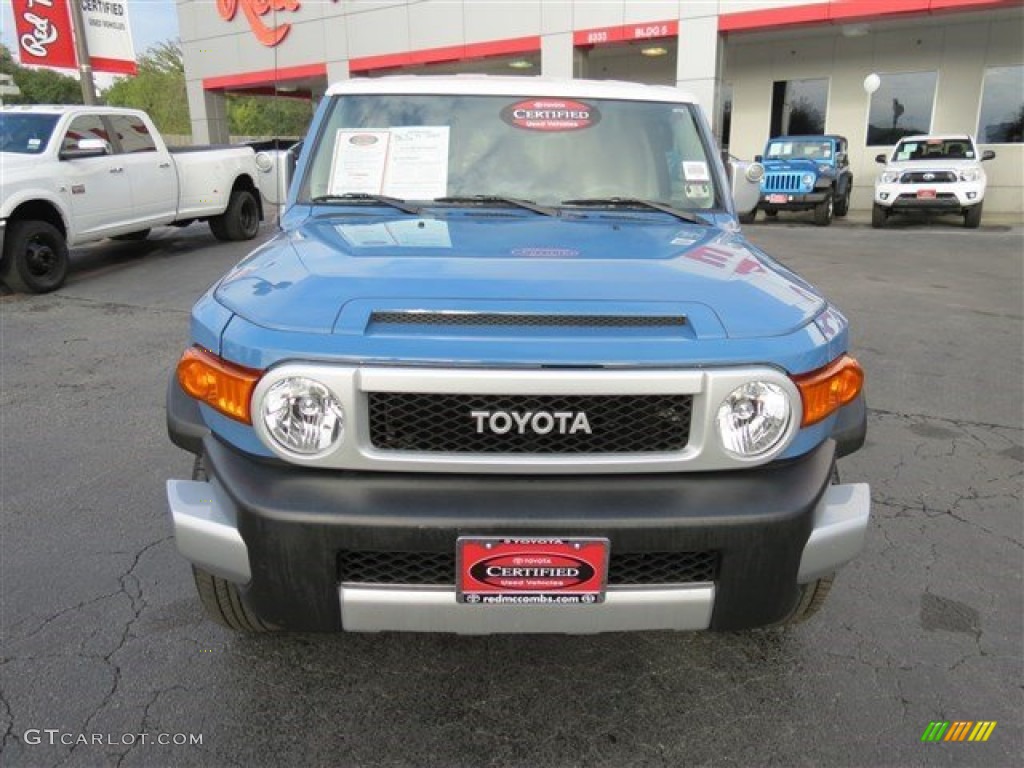 2013 FJ Cruiser 4WD - Cavalry Blue / Dark Charcoal photo #2