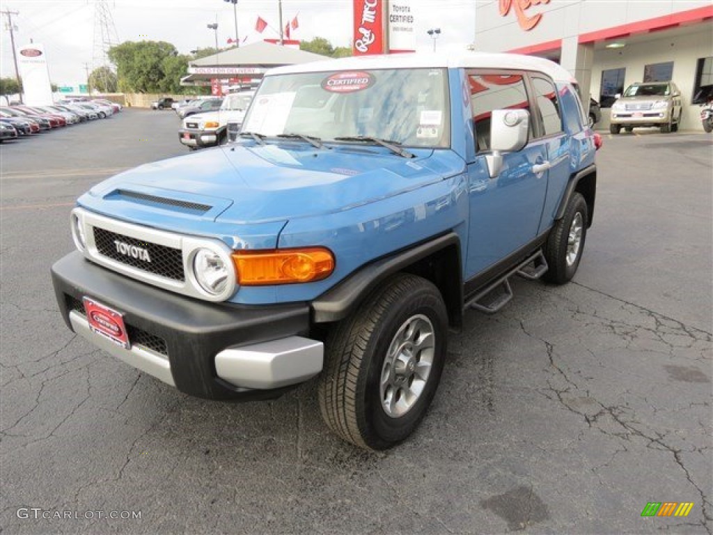 2013 FJ Cruiser 4WD - Cavalry Blue / Dark Charcoal photo #3