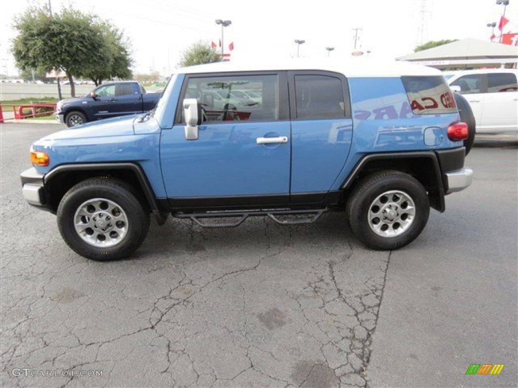 2013 FJ Cruiser 4WD - Cavalry Blue / Dark Charcoal photo #4