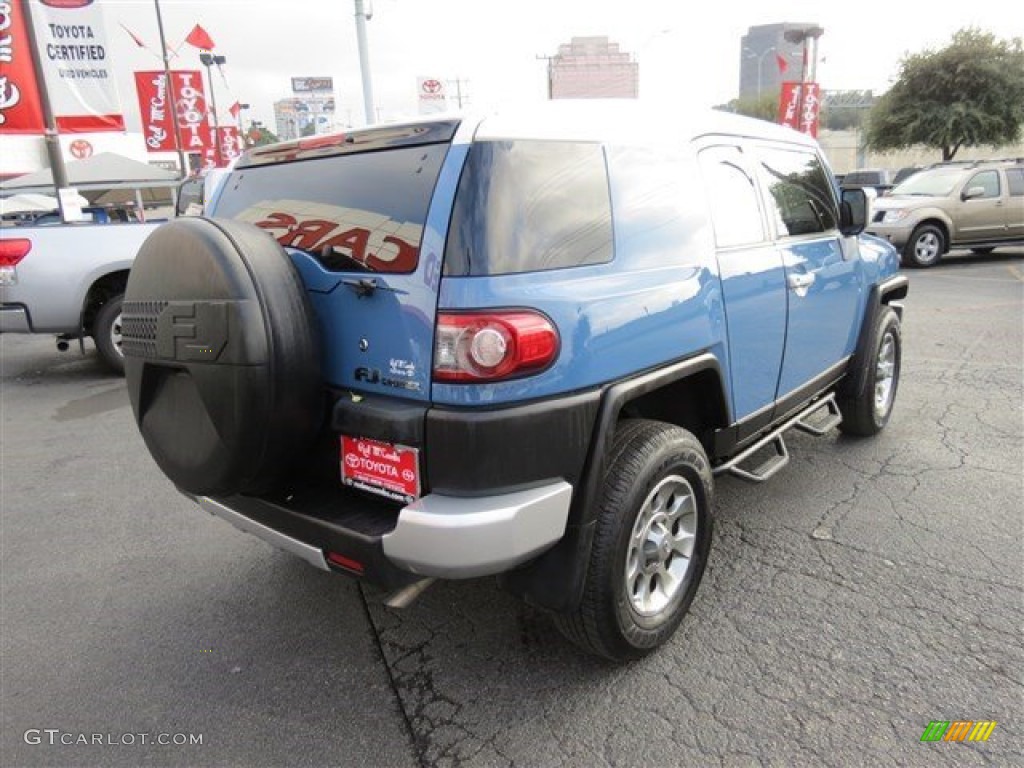 2013 FJ Cruiser 4WD - Cavalry Blue / Dark Charcoal photo #7